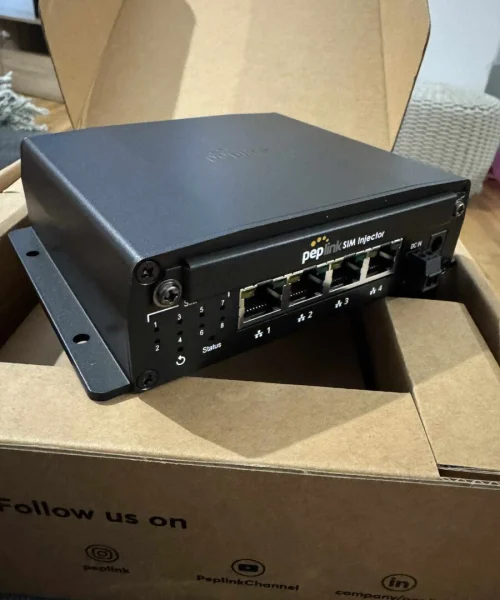 Peplink on box